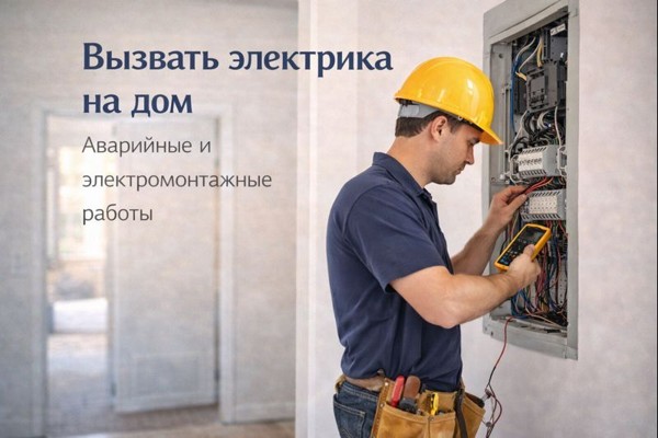 Вызов электрика на дом: аварийные ситуации, электромонтажные работы и особенности профессиональной помощи