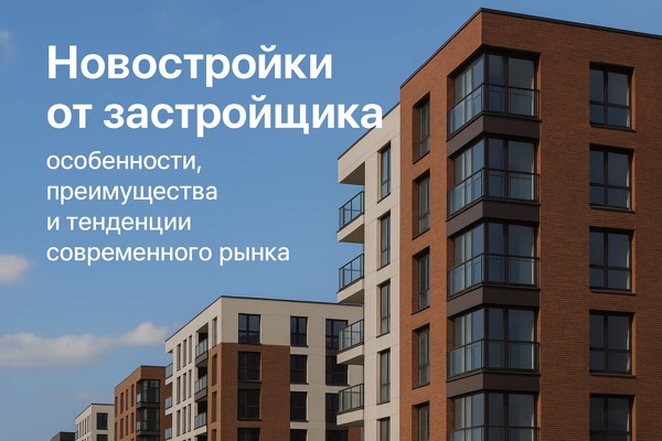Новостройки от застройщика: особенности, преимущества и тенденции современного рынка