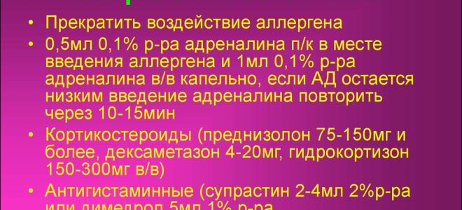 Анафилактический шок: причины, как распознать и оказать помощь